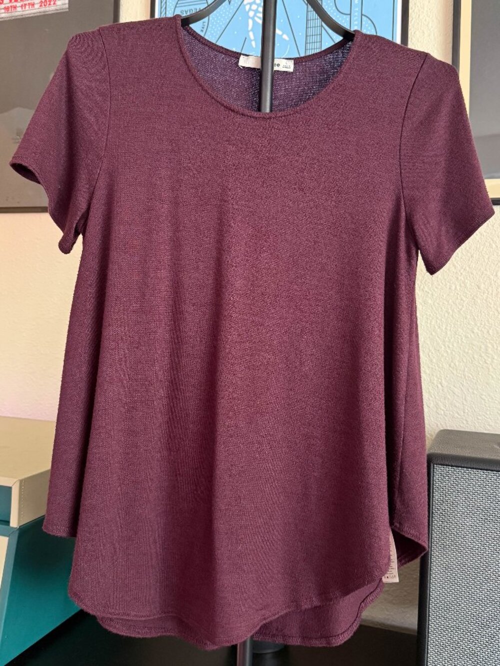 Wilfred Free Burgandy T-Shirt